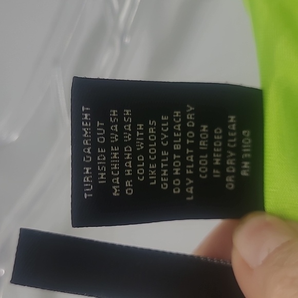 Lime Green Ombre Poncho Swimwear Cover-Up  Resortwear Beach Cruise Lightweight - Picture 2 of 7